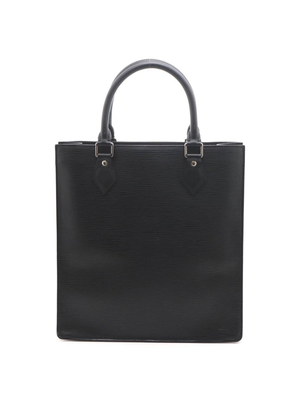 Louis Vuitton Sac Plat PM Epi Noir Tote Bag
